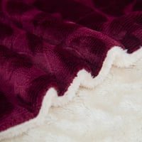 بطانية شتوية فرو ناعم-دفئ فاخر يلفّك بنعومة