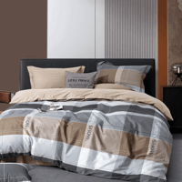 مفرش صيفي قطن مفرد ونص 5 قطع