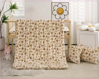 مفرش اطفال أسيل 4 قطع مخمل