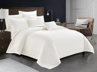 مفرش بانوراما قطن فندقي فاخر مزدوج 9 قطع -سكري