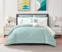 مفرش إيليــن وجهين قطن فاخر مزدوج - 8 قطع