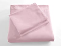 تلبيسة لحاف فندقي مفرد ونص 3 قطع -وردي