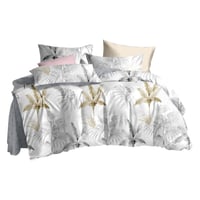 طقم لحاف سرير مزخرف مقاس مفرد -4 قطع