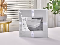 شرشف فيتد مطاط مفرد ونص 2 قطع - رمادي فاتح