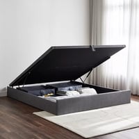 سرير نوفارا تخزين موديل SA72هيدروليك - بألوان ومقا...