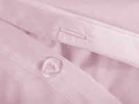 تلبيسة لحاف بدون حشوة مزدوج 4 قطع - وردي