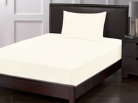 شرشف فيتد مطاط مفرد ونص 2 قطع - سكري