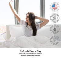 حشوة لحاف فندقية - مقاس كوين 180 سم ×230 سم