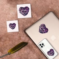 ستيكر الموبايل واللاب توب ( ستطيب )