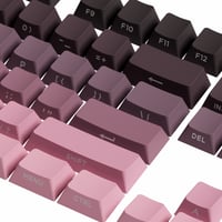 كي كابس وردي متدرج - keycaps gradient pink