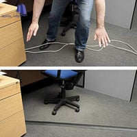 غطاء سلك جداري ارضي ذاتي اللصق مقاوم عالية الجودة...