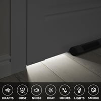 سدادة هواء وغبار للباب من الاسفنج الملبس