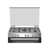 فرن جنرال سوبريم غاز 90*60 سم 5 شعلات امان كامل شو...