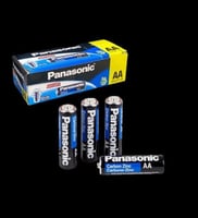 بطارية باناسونيك القلوية AA حجم كبير للساعات والتح...