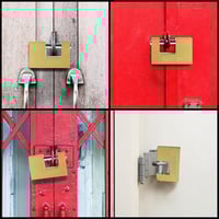 قفل عمود صلب 90 ملي نحاس اصلي ايطالي MTI 9890