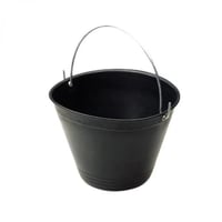 سطل بلاستيك اسود ايطالي