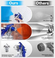 مسدس رش بوية مسدس دهان 4001