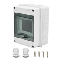 علبة قاطع بلاستيك وتر بروف احجام متعددة