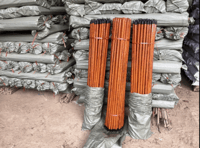 عصا مكانس خشب بطول 120 سم