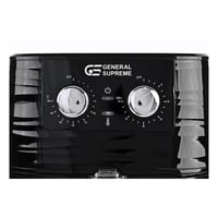 قلايه هوائية جنرال سوبريم بسعة 5 لتر، تحكم يدوي، ب...