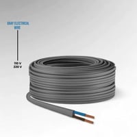 سلك كهرباء مزوج كيبل نحاس فلكسيبل رمادي وطني متعدد...