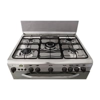 موقد طبخ كريازي غاز مقاس 80*60 سم 5 شعلات شواية ام...