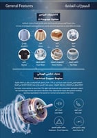 غسالة اوتوماتيك جنرال سوبريم تعبئه علوية 15 كيلو 8...