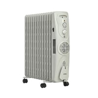 دفاية كهربائية جنرال سوبريم زيت 13 ريشة، مروحة للت...