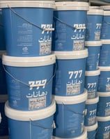 بلاستيك ربع لميع ابيض ناصع 21 كيلوا 777