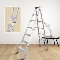 سلم المنيوم صناعة وطنية متوفر بمقاسات مختلفة