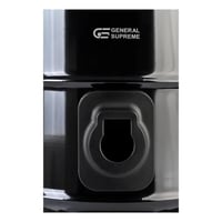 مكنسه كهربائية جنرال سوبريم برميل 1600وات اسود, GS...