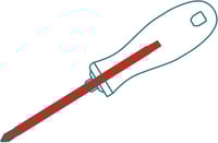 مفك وجهين 75 ملي * 6.3 صغير توتال THT250216 total...