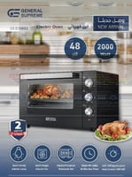 فرن كهربائي جنرال سوبريم سعة 48 لتر 2000 واط 60 هي...