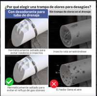 رداد ماسوره تصريف 4 بوصة مع القفيز