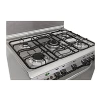 موقد طبخ كريازي غاز مقاس 80*60 سم 5 شعلات شواية ام...