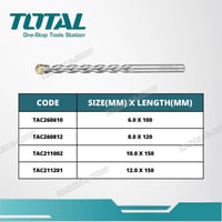 ريشة جدار 6 ملي توتال TAC260610 total tools