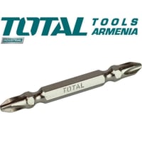 ريشة دريل وجهين مربع 6.5 سم* 2 كروم مصلب توتال TAC...
