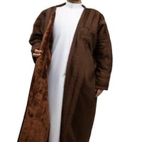 فروة رجالي مخمل ثقيل بدون قبوع - ديوانية