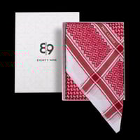 شماغ أحمر ولادي - EIGHTY NINE