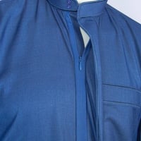 ثوب رجالي شتوي مطرز سحاب - الأصيل z01