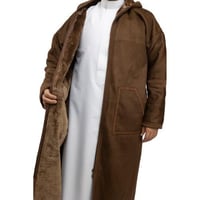 فروة رجالي مخمل سحاب - ديوانية