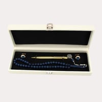 طقم هدية سبحة وقلم مع كبك - 4