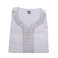 قميص مغربي صيفي رجالي - راكز نص كم