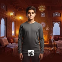 طقم بجامة حراري ولادي - ثيرمال راكز