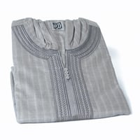 قميص مغربي صيفي رجالي - راكز نص كم