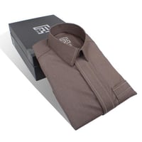 ثوب رجالى شتوي سحاب قلاب مقلم مطرز- راكز 1