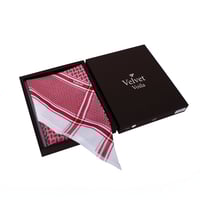 شماغ أحمر كمبيوتر Velvet-Voila