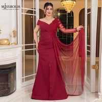 فستان "أميرة الليل" (احمر)