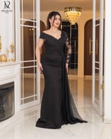 فستان "أميرة الليل" (اسود)