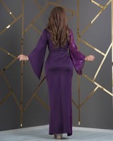 فستان "سحر الأمسية" (بنفسجي)